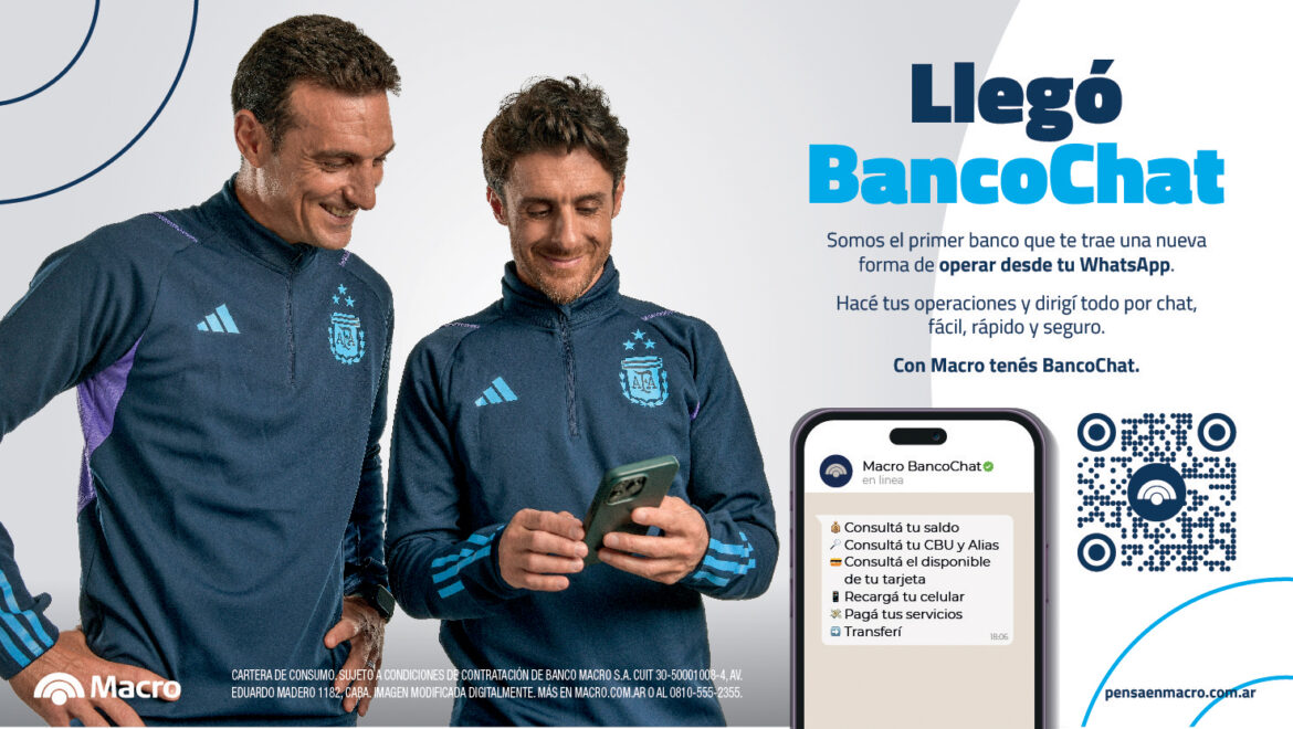 Banco Macro presenta BancoChat
