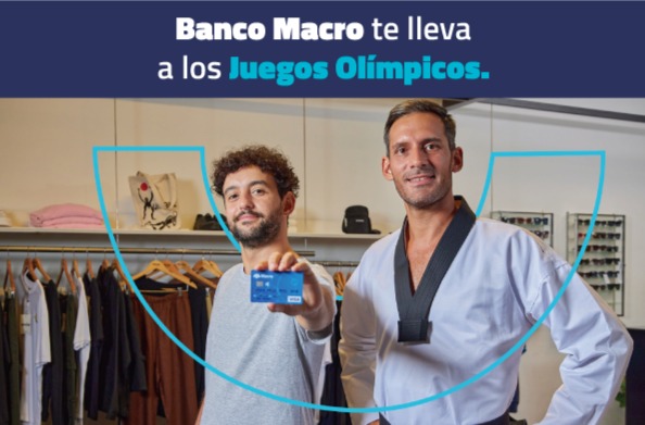 Banco Macro y Visa te llevan a los Juegos Olímpicos de París 2024